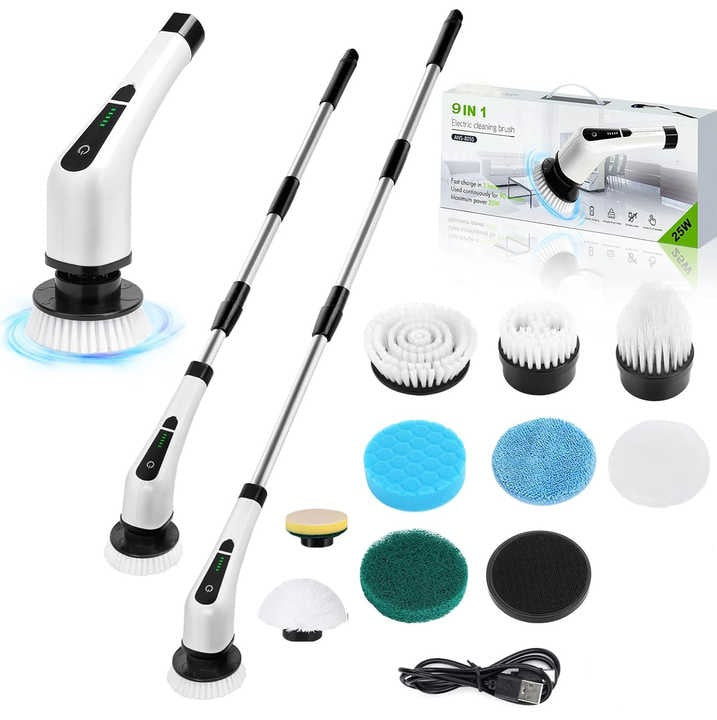 9 In 1 Electric Cleaning Brush