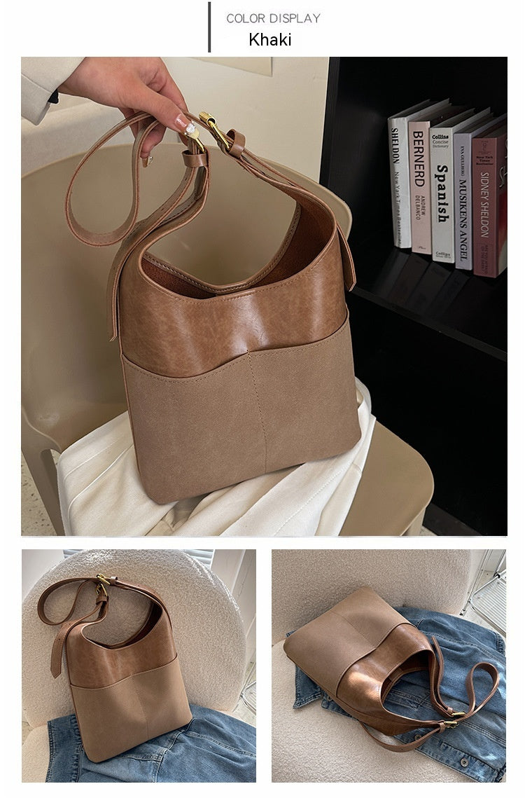 Retro Tote Bag Underarm Bag Women