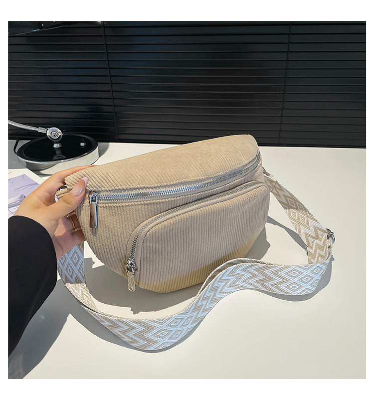 Cross-border Hot Extra Large Waist Bag Chest Bag Large Capacity
